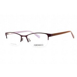 Adensco Eyeglasses AD230-00T7-51 Size 51/17/rectangular W CASE